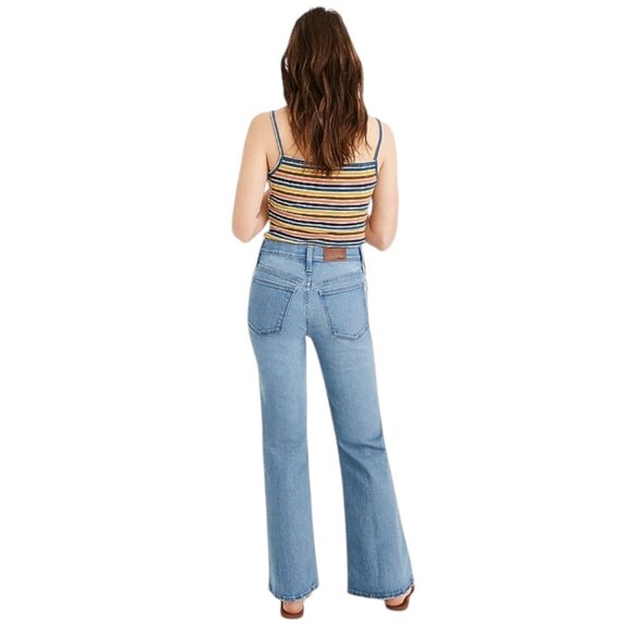 Madewell Retro Flare High Rise Jeans - Picture 2 of 12